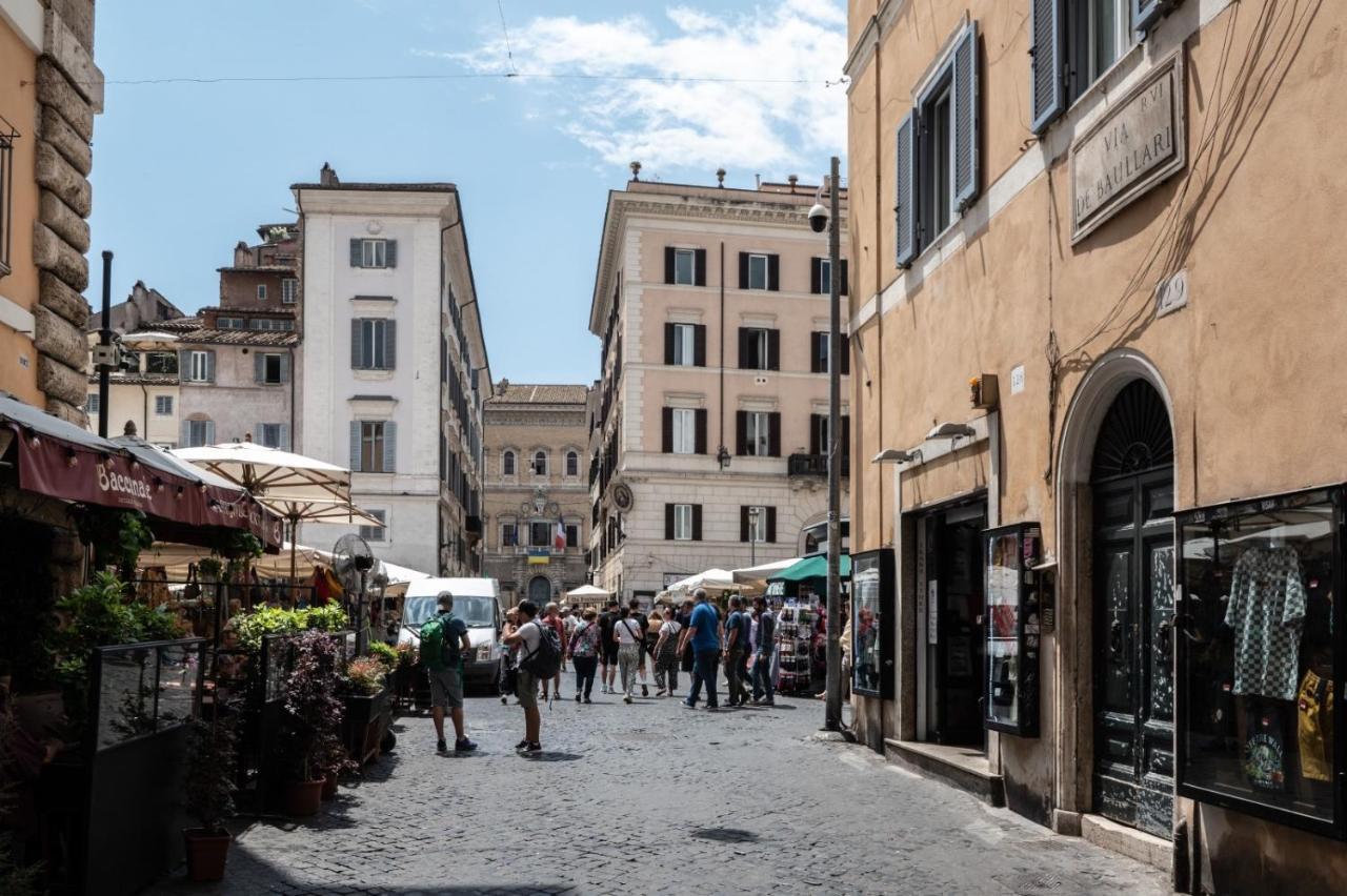 Ferienwohnung Campo De Fiori Chic Rom Exterior foto