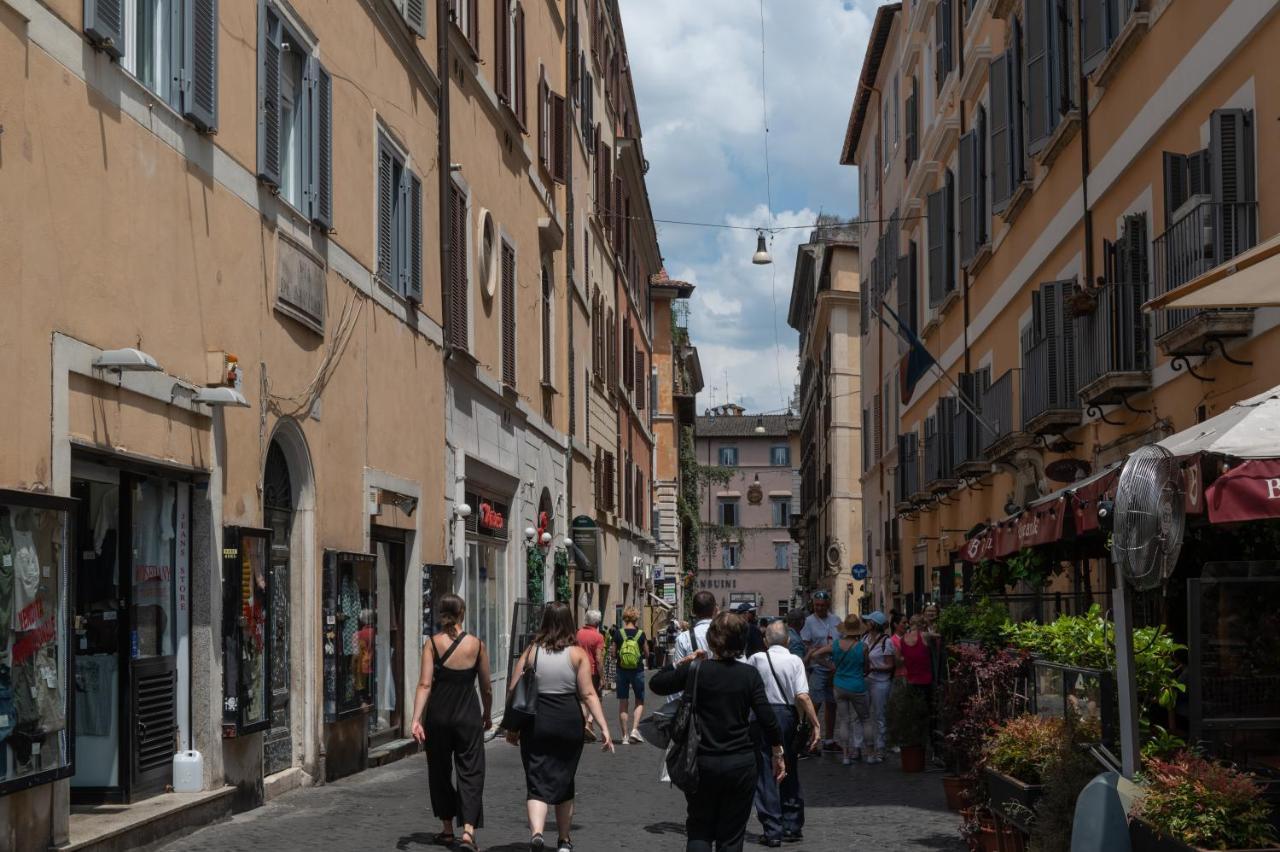 Ferienwohnung Campo De Fiori Chic Rom Exterior foto